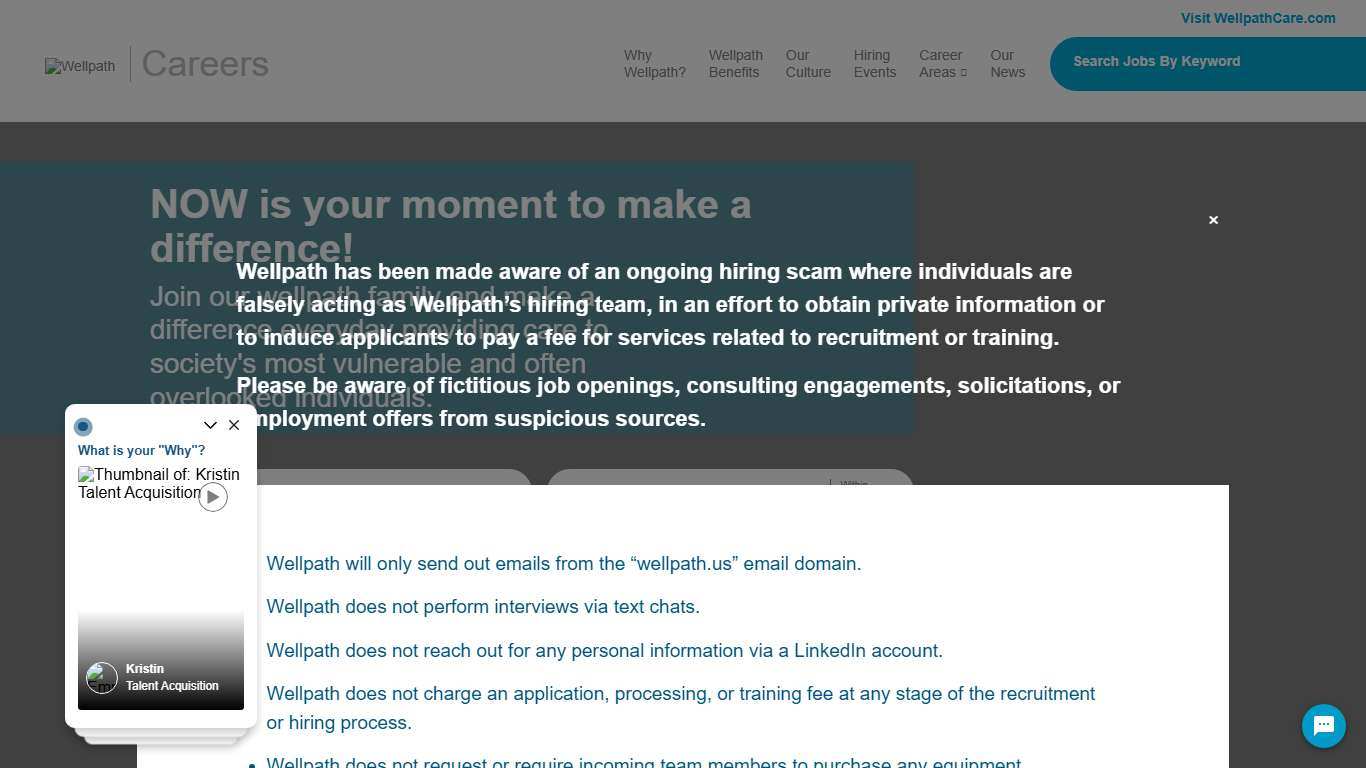 Wellpath Explore Careers - Home